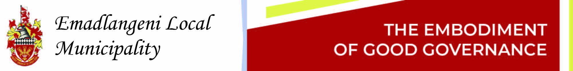 Emadlangeni Local Municipality banner