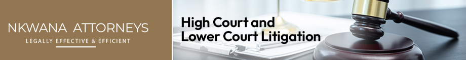L Nkwana Attorneys banner