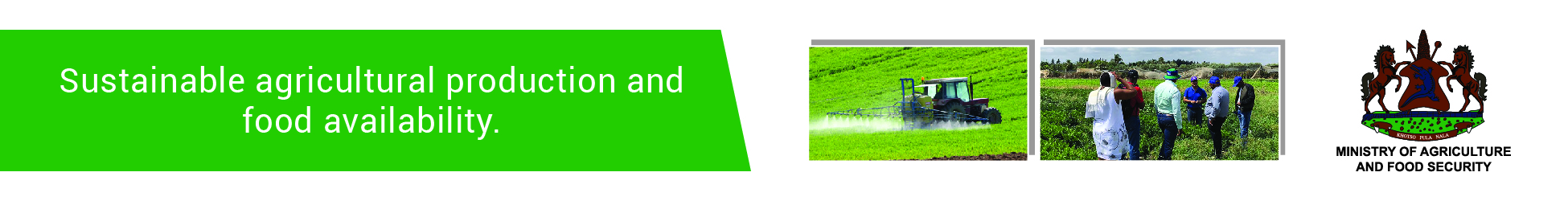 Ministry Of Agriculture And Food Security banner