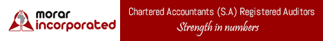 Morar Incorporated Chartered Accountants (S.A) Registered Auditors banner