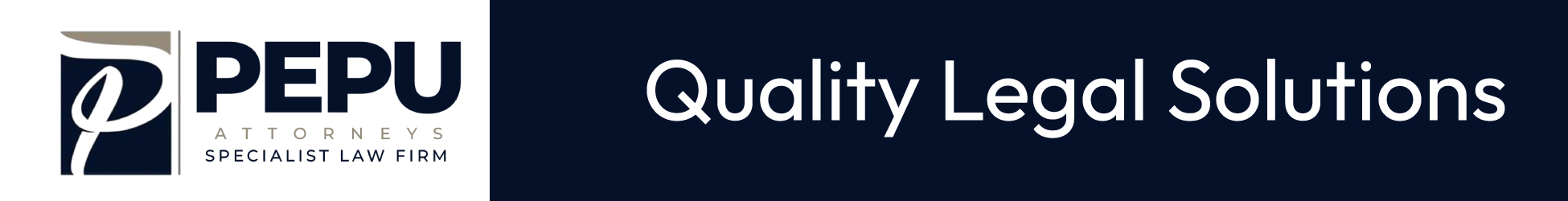 Pepu Attorneys banner