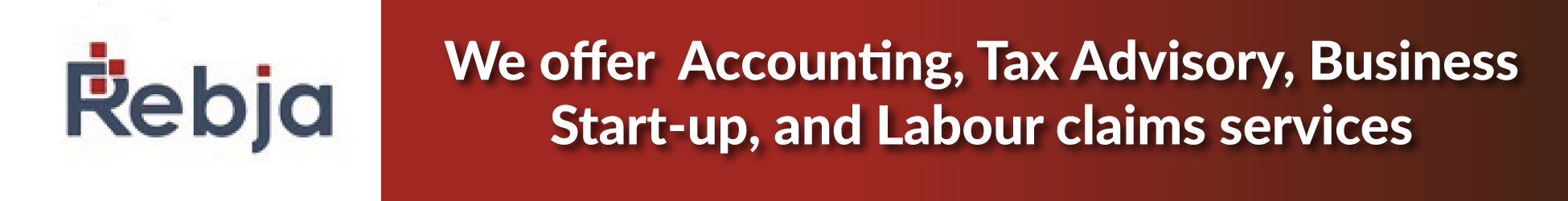 Rebja Accounting Services (Pty) Ltd banner