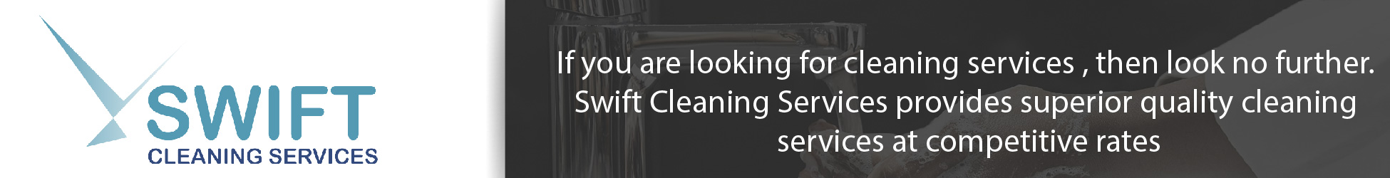 Swift Cleaning Services banner