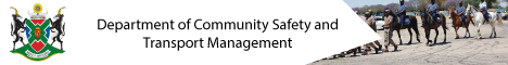 Department of Community Safety and Transport Management (North West) banner