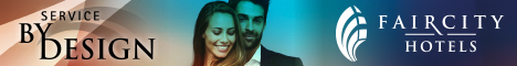 Faircity Quatermain and Falstaff Hotels banner
